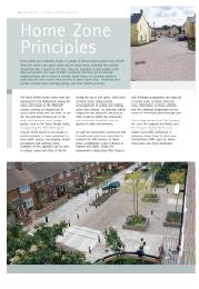 Home zones paving. Precast concrete paving solutions for today's residential street environments