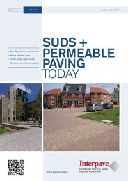 SUDS and permeable paving today. Edition 4