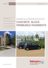 Design and construction of concrete block permeable pavements. Edition 7