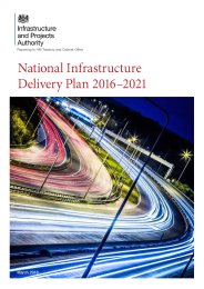 National infrastructure delivery plan 2016 (revised April 2016)