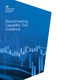 Benchmarking capability tool guidance