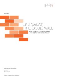 Up against the (solid) wall. What changes to the ECO mean for energy efficiency policy