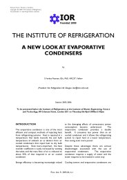 A new look at evaporative condensers