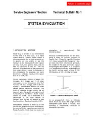 System evacuation