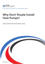 Why don't people install heat pumps?