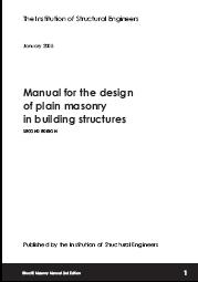 Manual for the design of plain masonry in building structures. 2nd edition
