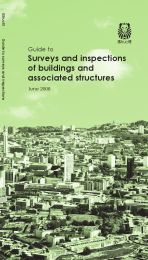 Guide to surveys and inspections of buildings and associated structures