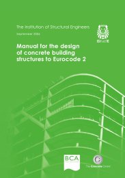 Manual for the design of concrete building structures to Eurocode 2 (amended September 2007, March 2008, March and August 2009 and May 2010)