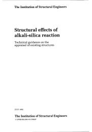 Structural effects of alkali-silica reaction: technical guidance on the appraisal of existing structures (includes addendum April 2010)