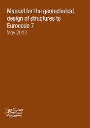 Manual for the geotechnical design of structures to Eurocode 7