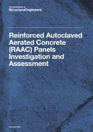 Reinforced autoclaved aerated concrete (RAAC) panels - investigation and assessment