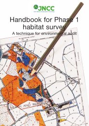 Handbook for phase 1 habitat survey - a technique for environmental audit (Includes minor corrections dated February 2016)