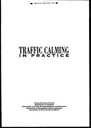 Traffic calming in practice