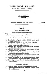 Public Health Act 1936