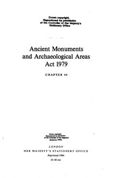 Ancient Monuments and Archaeological Areas Act 1979