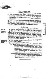 Explosives Act 1875