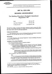 Building (Procedure) (Scotland) Amendment Regulations 1987 (S.90)