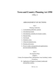 Town and Country Planning Act 1990