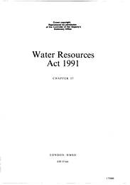 Water Resources Act 1991