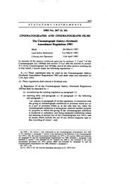 Cinematograph (Safety) (Scotland) Amendment Regulations 1983 (S.34)