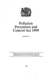 Pollution Prevention and Control Act 1999