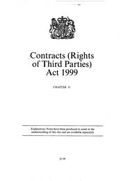 Contracts (Rights of Third Parties) Act 1999
