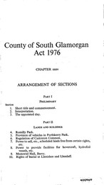 County of South Glamorgan Act 1976. Ch xxxv