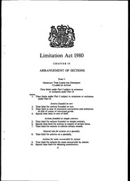 Limitation Act 1980