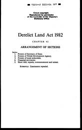 Derelict Land Act 1982