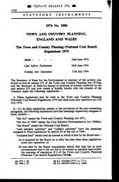 Town and Country Planning (National Coal Board) Regulations 1974
