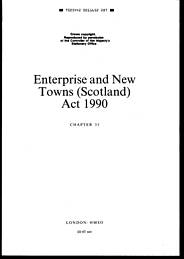 Enterprise and New Towns (Scotland) Act 1990