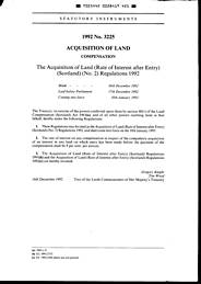 Acquisition of Land (Rate of Interest After Entry) (Scotland) (No 2) Regulations 1992
