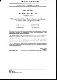 Acquisition of Land (Rate of Interest After Entry) (Scotland) (No 2) Regulations 1992