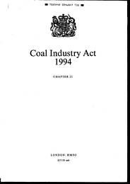 Coal Industry Act 1994