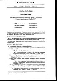 Environmentally Sensitive Areas (Scotland) Orders Amendment Order 1994 (S.161)