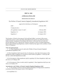 Welfare of Farmed Animals (England) (Amendment) Regulations 2002