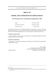 Working Time (Amendment) Regulations 2006