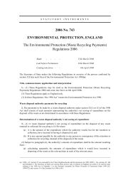 Environmental Protection (Waste Recycling Payments) Regulations 2006