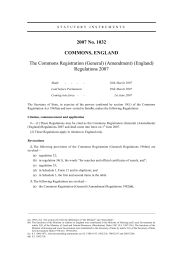Commons Registration (General) (Amendment) (England) Regulations 2007