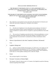 Explanatory Memorandum to the Disability Discrimination (General Qualifications Bodies) (Relevant Qualifications, Reasonable Steps and Physical Features) Regulations 2007. SI 2007/1764