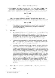 Explanatory Memorandum to the Houses in Multiple Occupation (Certain Converted Blocks of Flats) (Modifications to the Housing Act 2004 and Transitional Provisions for Section 257 HMOs) (England) Regulations 2007. SI 2007/1904 (correction issued August 2007)