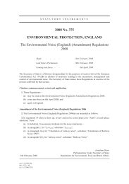 Environmental Noise (England) (Amendment) Regulations 2008 (Includes correction slip issued June 2008)