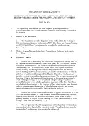 Explanatory Memorandum to the Town and Country Planning (Determination of Appeal Procedure) (Prescribed Period) (England) Regulations 2009. SI 2009/454