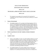 Explanatory Memorandum to the Building (Approved Inspectors etc.) Regulations 2010. SI 2010/2215