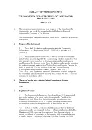 Explanatory Memorandum to the Community Infrastructure Levy (Amendment) Regulations 2012. SI 2012/2975