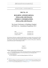 Energy Performance of Buildings (England and Wales) etc. (Amendment) Regulations 2013