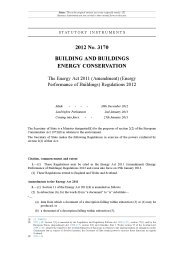 Energy Act 2011 (Amendment) (Energy Performance of Buildings) Regulations 2012