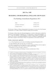 Building (Amendment) Regulations 2013