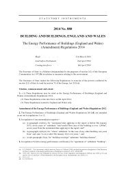 Energy Performance of Buildings (England and Wales) (Amendment) Regulations 2014