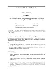Energy Efficiency (Building Renovation and Reporting) Regulations 2014